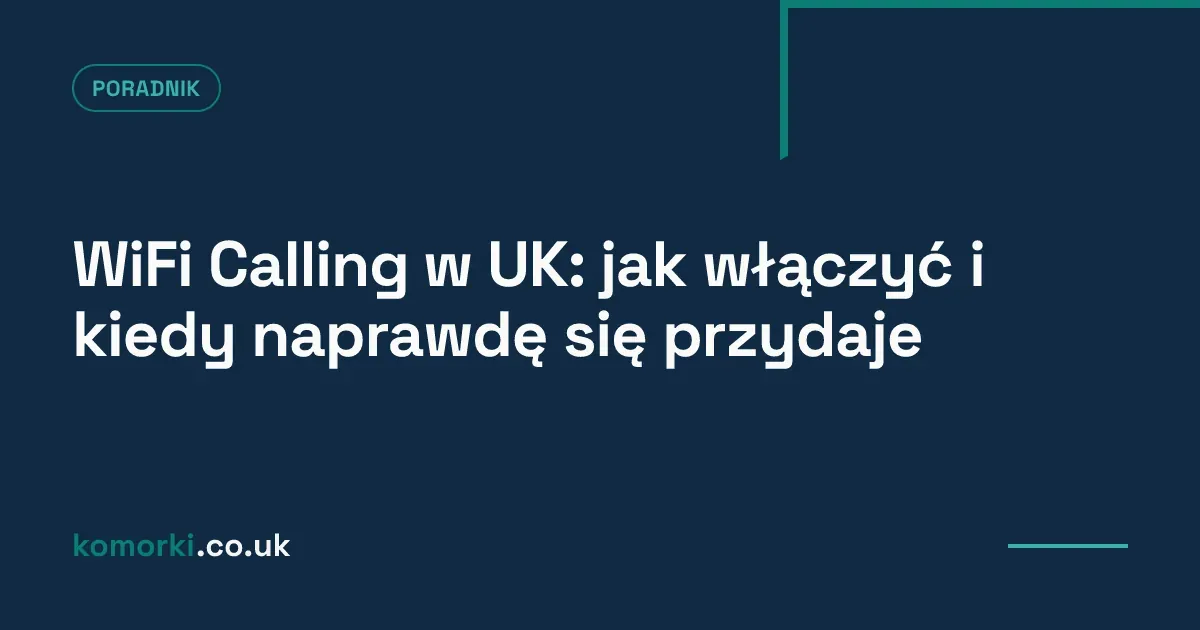 Smartfon wykonujący połączenie przez WiFi z ikoną sygnału bezprzewodowego
